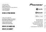 Pioneer DEH-X7800DAB Owner'S Manual предпросмотр