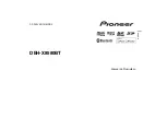 Pioneer DEH-X8580BT Owner'S Manual preview