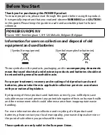 Предварительный просмотр 2 страницы Pioneer DEQ-S1000A User Manual