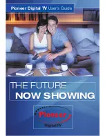 Pioneer Digital TV User Manual preview