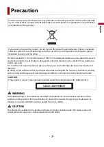 Preview for 3 page of Pioneer DIVX AVH-A210BT Operation Manual