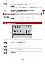 Preview for 10 page of Pioneer DIVX AVH-A210BT Operation Manual