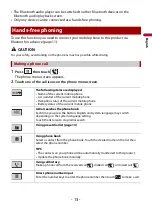 Preview for 13 page of Pioneer DIVX AVH-A210BT Operation Manual