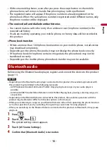 Preview for 16 page of Pioneer DIVX AVH-A210BT Operation Manual