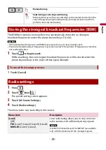 Preview for 20 page of Pioneer DIVX AVH-A210BT Operation Manual