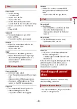 Preview for 45 page of Pioneer DIVX AVH-A210BT Operation Manual