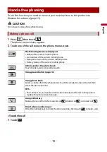 Предварительный просмотр 15 страницы Pioneer DIVX AVH-G119DVD Manual