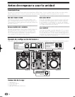 Предварительный просмотр 74 страницы Pioneer DJM-250 Operating Instructions Manual