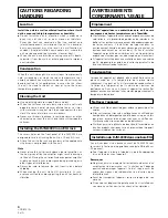 Preview for 6 page of Pioneer DJM 3000 - Professional DJ Mixer Operating Instructions Manual