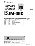 Pioneer DJM-350 Service Manual preview