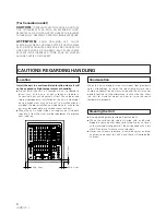 Предварительный просмотр 4 страницы Pioneer DJM 600 - DJ Mixer 4 Channel Operating Instructions Manual