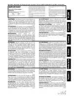 Preview for 3 page of Pioneer DJM 909 - Battle Mixer W/Effects Operating Instructions Manual