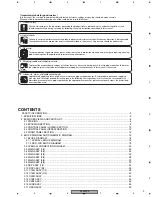 Preview for 3 page of Pioneer DJM 909 - Battle Mixer W/Effects Service Manual