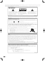 Предварительный просмотр 2 страницы Pioneer DJM-T1 Operating Instructions Manual