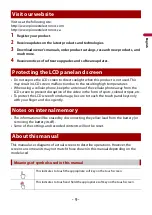 Preview for 9 page of Pioneer DMH-1500NEX Operation Manual