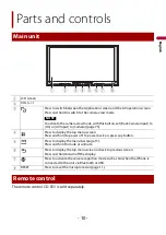 Preview for 10 page of Pioneer DMH-1500NEX Operation Manual