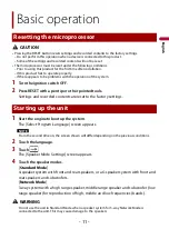 Preview for 11 page of Pioneer DMH-1500NEX Operation Manual