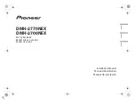 Pioneer DMH-2700NEX Installation Manual preview