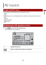 Preview for 25 page of Pioneer DMH-A1350BT Operation Manual