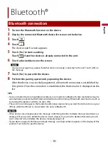 Preview for 13 page of Pioneer DMH-A5450BT Operation Manual