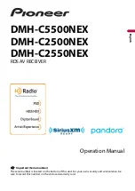 Pioneer DMH-C2500NEX Operation Manual preview