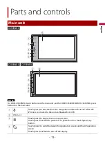 Preview for 11 page of Pioneer DMH-C2500NEX Operation Manual