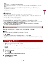 Preview for 15 page of Pioneer DMH-C2500NEX Operation Manual