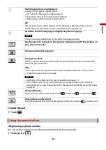 Preview for 23 page of Pioneer DMH-C2500NEX Operation Manual