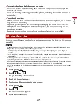 Preview for 27 page of Pioneer DMH-C2500NEX Operation Manual