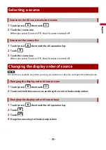 Preview for 30 page of Pioneer DMH-C2500NEX Operation Manual