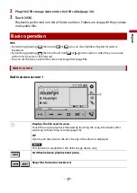 Preview for 37 page of Pioneer DMH-C2500NEX Operation Manual