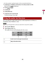 Preview for 49 page of Pioneer DMH-C2500NEX Operation Manual