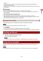 Preview for 9 page of Pioneer DMH-G229BT Operation Manual