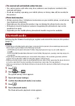 Preview for 17 page of Pioneer DMH-G229BT Operation Manual