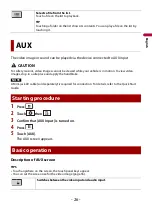 Preview for 26 page of Pioneer DMH-G229BT Operation Manual