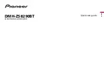 Preview for 1 page of Pioneer DMH-ZS8290BT Quick Start Manual