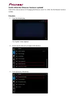 Preview for 9 page of Pioneer DMH-ZS9350BT System Firmware Update Instructions