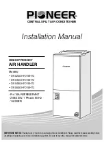 Preview for 1 page of Pioneer DR024GHFD18HT2 Installation Manual