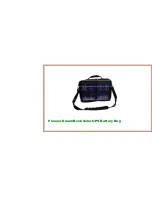 Pioneer DreamBook Solar UPS Battery Bag User Manual preview