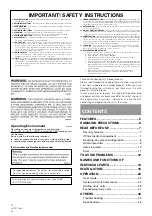 Preview for 4 page of Pioneer DRM-3000 Operating Instructions Manual