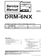 Preview for 1 page of Pioneer DRM-6NX Service Manual