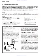 Предварительный просмотр 2 страницы Pioneer DV-09 Service Manual