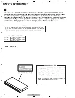 Preview for 2 page of Pioneer DV-120-K Service Manual