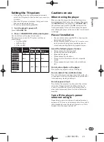 Preview for 23 page of Pioneer DV-120 Operating Instructions Manual