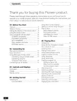 Предварительный просмотр 6 страницы Pioneer DV-250 Operating Instructions Manual