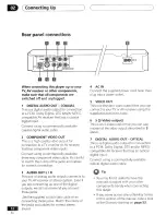 Предварительный просмотр 12 страницы Pioneer DV-250 Operating Instructions Manual