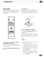 Предварительный просмотр 25 страницы Pioneer DV-250 Operating Instructions Manual