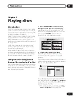 Preview for 31 page of Pioneer DV-260 Operating Instructions Manual