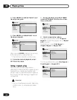 Preview for 34 page of Pioneer DV-260 Operating Instructions Manual