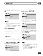 Preview for 35 page of Pioneer DV-260 Operating Instructions Manual